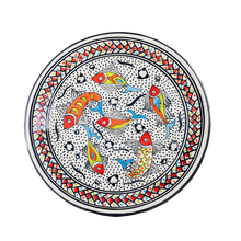 Load image into Gallery viewer, Rainbow Fish Dinner Plate

