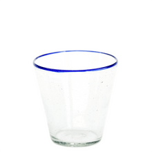 Load image into Gallery viewer, Blue Rim Water Glass
