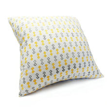 Load image into Gallery viewer, Yellow Diamond Silk Pillow Cover  (18&quot;x 18&quot;)
