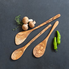 Load image into Gallery viewer, Olive Wood Cooking Spoon
